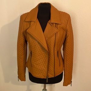 Vegan leather Moto jacket.  NWOT Never worn
